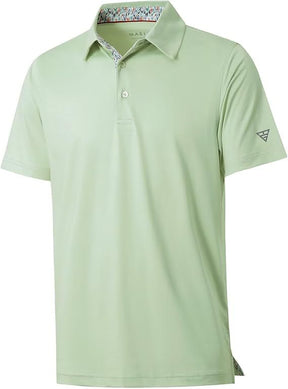 The "Clubhouse" Tech-Knit Polo | 4-Way Stretch & Zero-Iron