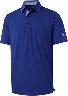 The "Clubhouse" Tech-Knit Polo | 4-Way Stretch & Zero-Iron