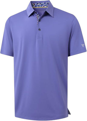 The "Clubhouse" Tech-Knit Polo | 4-Way Stretch & Zero-Iron