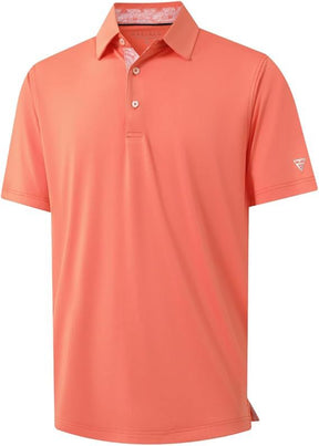 The "Clubhouse" Tech-Knit Polo | 4-Way Stretch & Zero-Iron