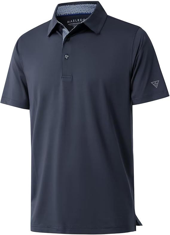 The "Clubhouse" Tech-Knit Polo | 4-Way Stretch & Zero-Iron