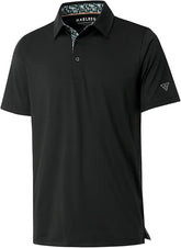 The "Clubhouse" Tech-Knit Polo | 4-Way Stretch & Zero-Iron