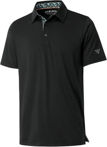 The "Clubhouse" Tech-Knit Polo | 4-Way Stretch & Zero-Iron