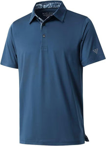 The "Clubhouse" Tech-Knit Polo | 4-Way Stretch & Zero-Iron