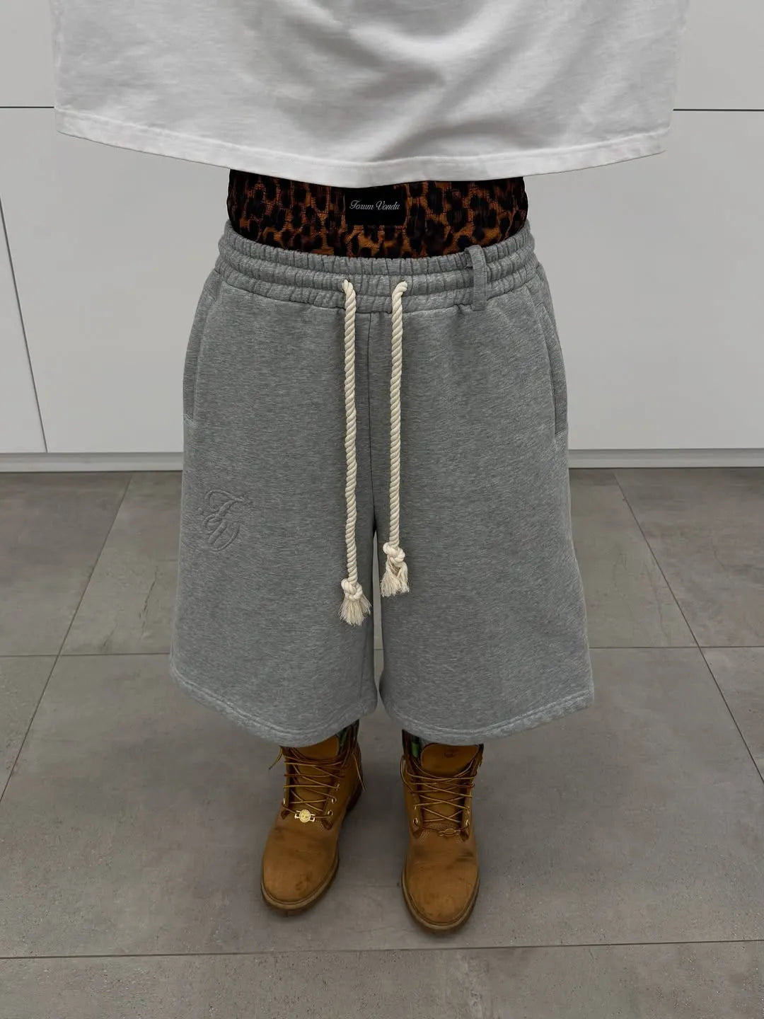 DOUBLE DRAWSTRING SHORTS