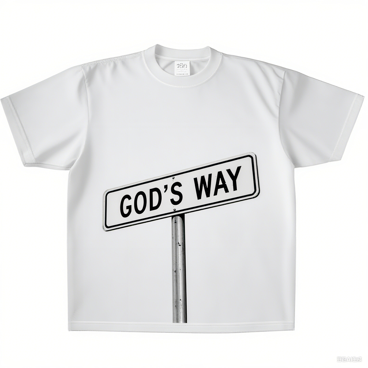 God's Way Print Short Sleeve T-shirt