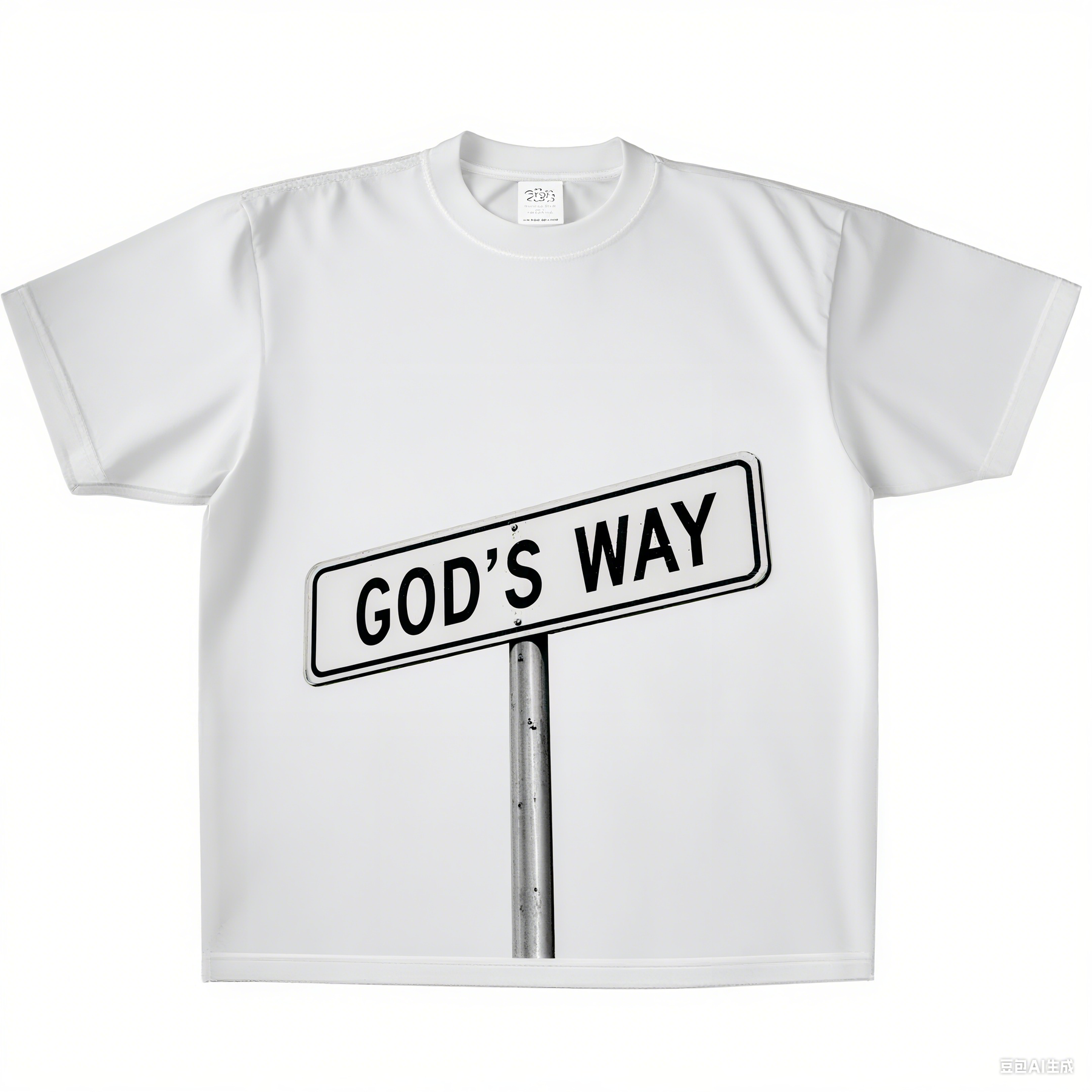 God's Way Print Short Sleeve T-shirt