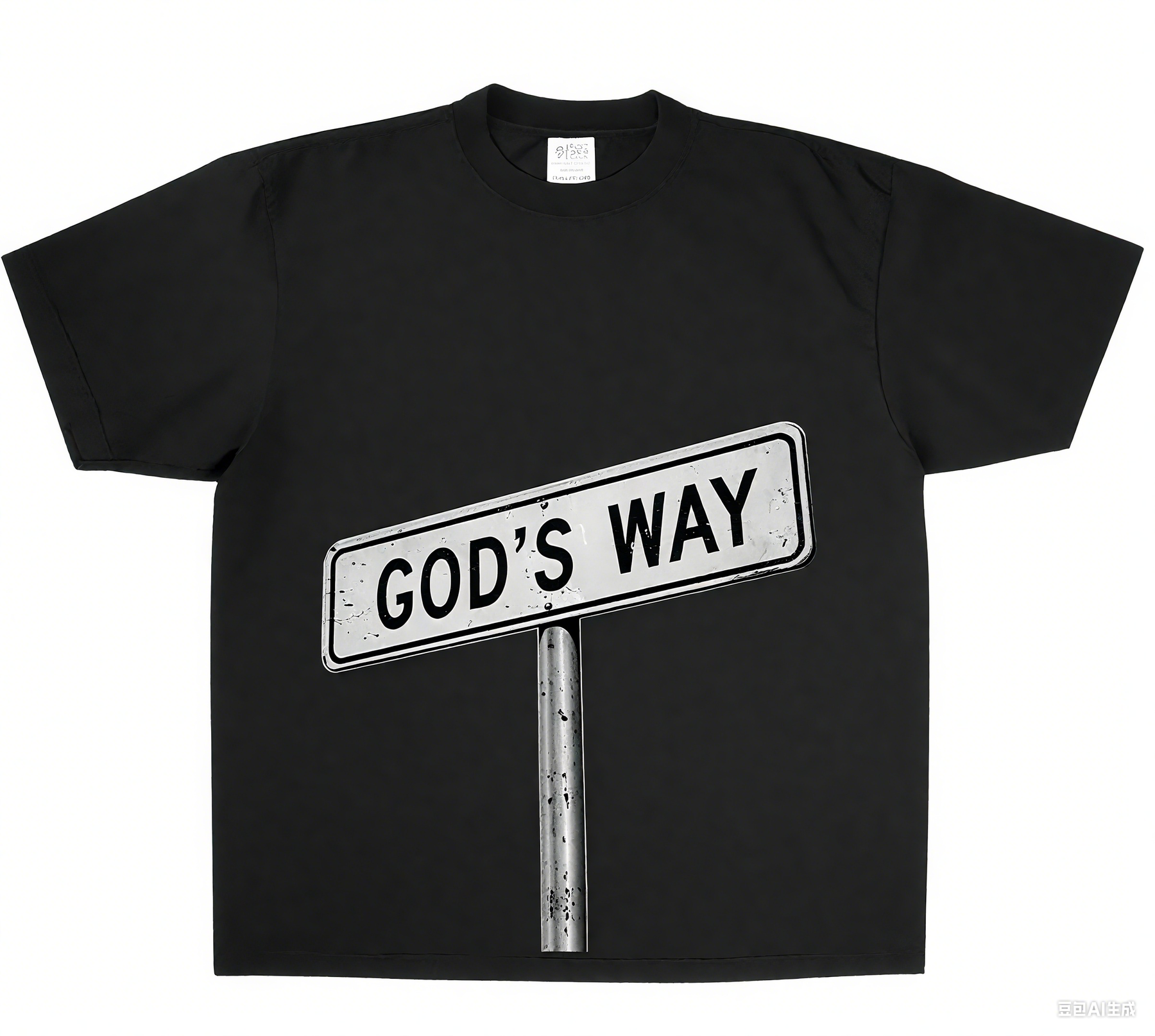 God's Way Print Short Sleeve T-shirt