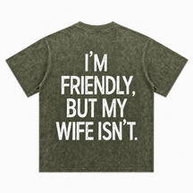I Am Friendly Short-Sleeve T-Shirt