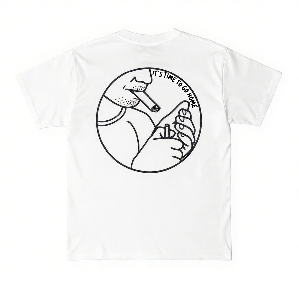 It's time to go home Print Short Sleeve T-shirt