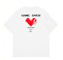 Game Over Print Short Sleeve T-shirt