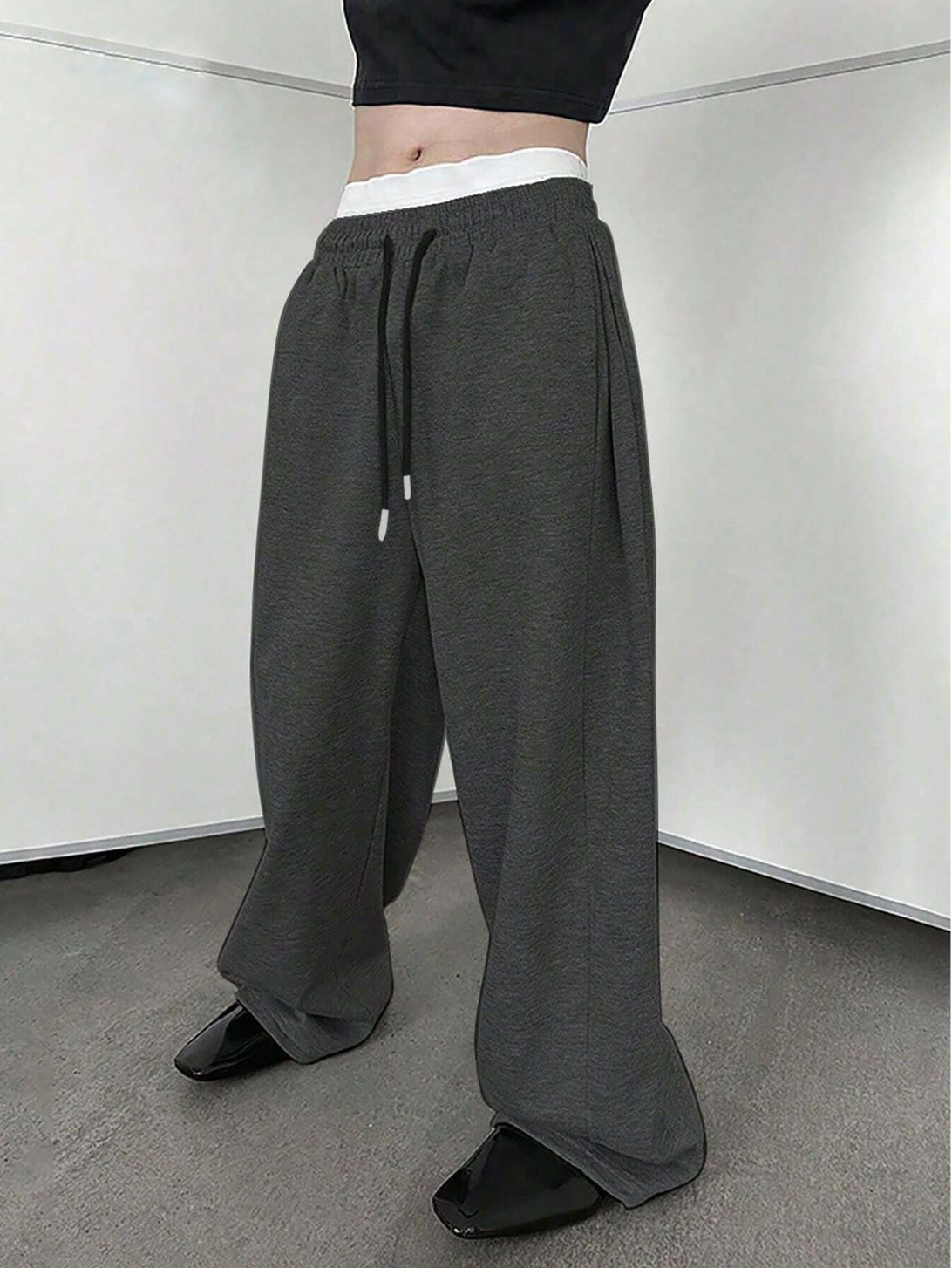 Men's Casual Wide Leg Pants