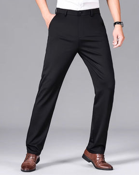 Summer ice silk business trousers