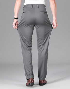 Summer ice silk business trousers