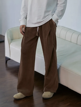 American plaid knit pants