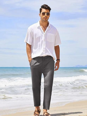 Men's Cotton Linen Pants