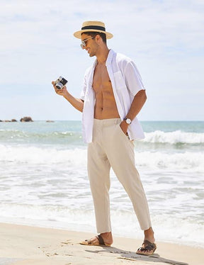 Men's Cotton Linen Pants