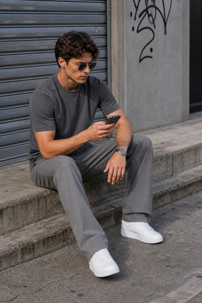 The "Nomad" Fluid Pleated Trousers