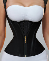 Shapewear with Double Waistband - Abdominal Control and Waist Sculpting
